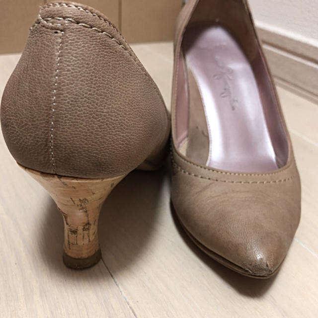 GINZA Kanematsu(ギンザカネマツ)の銀座かね松⭐️ミススレンダー パンプス （ベージュ） レディースの靴/シューズ(ハイヒール/パンプス)の商品写真