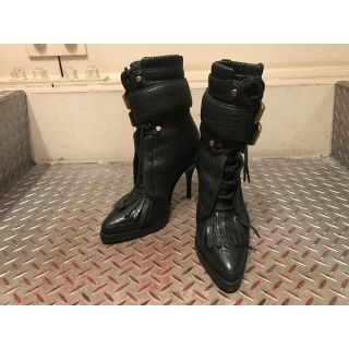 アレキサンダーワン(Alexander Wang)のAlexander Wang ララコンバット レースアップブーツ☆(ブーツ)