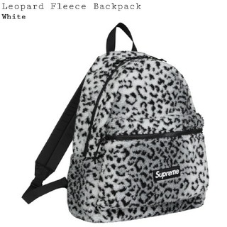 シュプリーム(Supreme)のめるしー♪様専用　Leopard Fleece Bagpack (バッグパック/リュック)