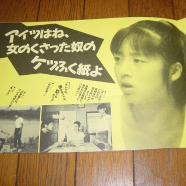 値下げ!! 名作 バタアシ金魚 映画パンフレット 高岡早紀 筒井道隆 浅野忠信