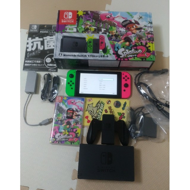 Nintendo Switch 送料無料 ニンテンドースイッチスプラトゥーン2同梱包版 オマケ付きの通販 By アリス S Shop ニンテンドー スイッチならラクマ