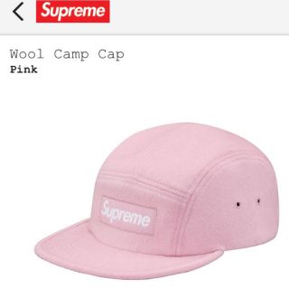 シュプリーム(Supreme)のSUPREME WOOL CAMP HAT PINK(キャップ)