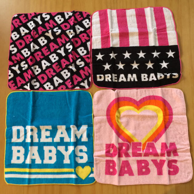 DREAMBABYS(ドリームベイビーズ)の【選べる3枚組】新品✨DREAM BABYSドリームベビーズ♡ウォッシュタオル✨ キッズ/ベビー/マタニティのこども用ファッション小物(その他)の商品写真