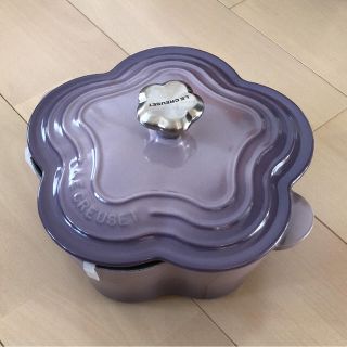 ルクルーゼ(LE CREUSET)のル・クルーゼ フルール ブルーベルパープル(鍋/フライパン)