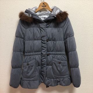 【新品】Rew de Rew フード付きダウンコート