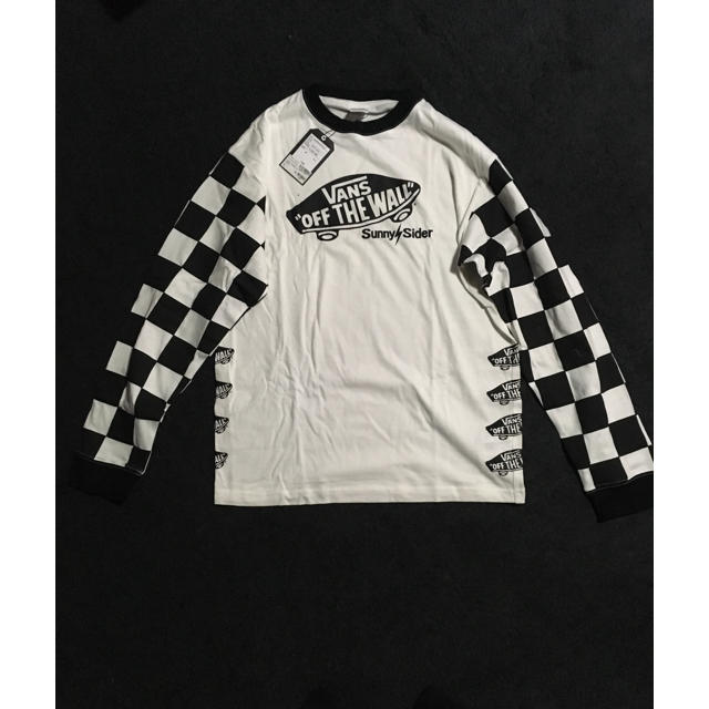 VANS(ヴァンズ)のL 完売品 vans sunny c sider コラボロンT チェッカー メンズのトップス(Tシャツ/カットソー(七分/長袖))の商品写真