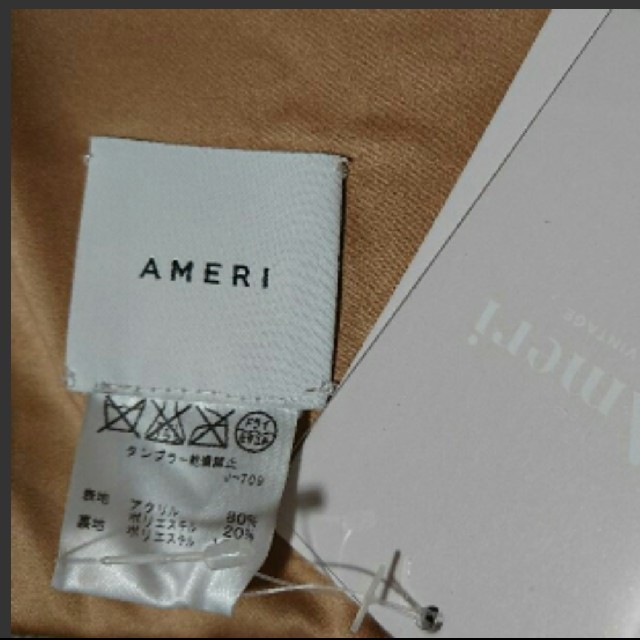 Ameri VINTAGE(アメリヴィンテージ)の新品 AMERI ファーストール レディースのファッション小物(ストール/パシュミナ)の商品写真