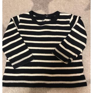 プチバトー(PETIT BATEAU)のプチバトー   カットソー  65cm(シャツ/カットソー)