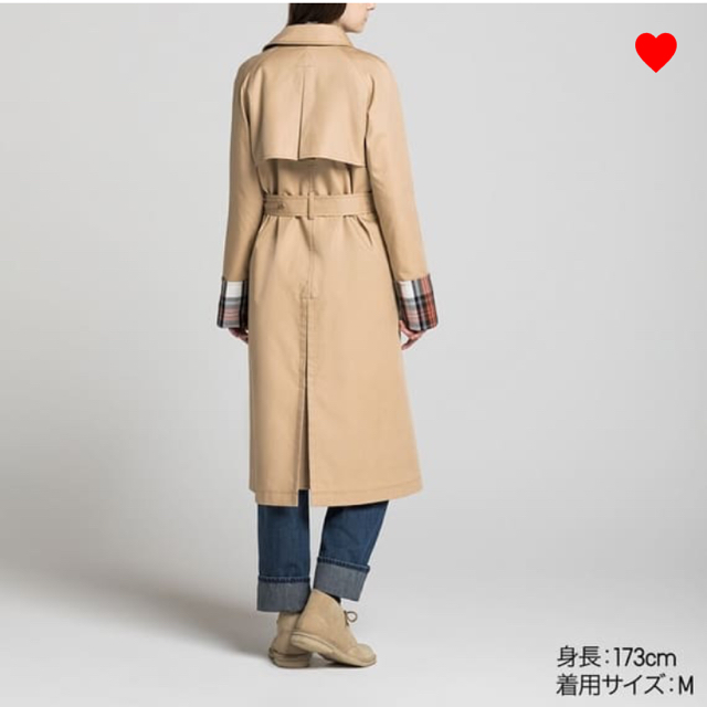 UNIQLO(ユニクロ)の専用🌟UNIQLO JW ANDERSON トレンチコート レディースL レディースのジャケット/アウター(トレンチコート)の商品写真