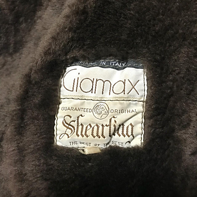 SHEARLING 希少‼️ITALY製‼️リアルムートン ジャケット‼️