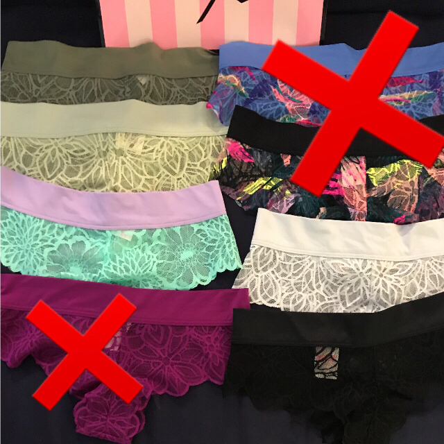 Victoria's Secret(ヴィクトリアズシークレット)のXS ビクトリアシークレット ショーツ 2枚2500円❤︎ レディースの下着/アンダーウェア(ショーツ)の商品写真