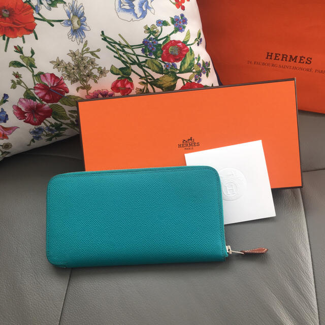 Hermes - 確実正規品 HERMES アザップシルクイン 長財布 T刻印（2015年 ...