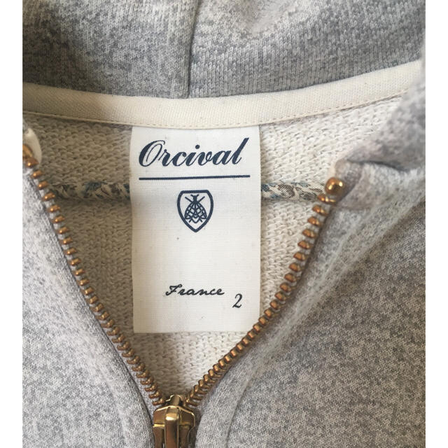 ORCIVAL(オーシバル)のORCIVAL☆ダブルジップパーカー  レディースのトップス(パーカー)の商品写真