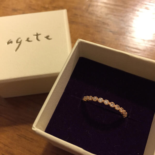 agate アガット ハーフエタニティリング - www.glycoala.com