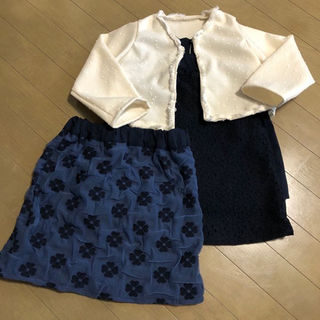 子供用スーツ　10way(入学式から普段着に！) 手作り 新品(ドレス/フォーマル)