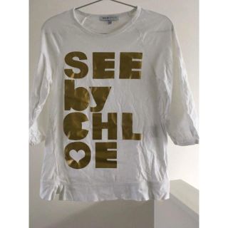 シーバイクロエ(SEE BY CHLOE)のSEE BY CHLOE Ｔシャツ(Tシャツ(長袖/七分))