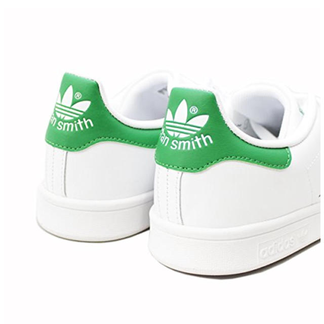 adidas(アディダス)のadidas Originals  STAN SMITH J ホワイト×グリーン レディースの靴/シューズ(スニーカー)の商品写真
