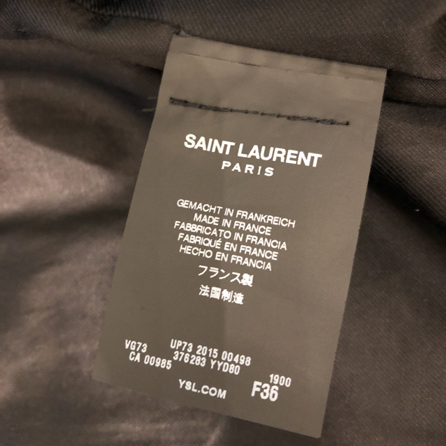 Saint Laurent(サンローラン)のSL様専用サンローラン♡ボンバージャケット レディースのジャケット/アウター(ブルゾン)の商品写真