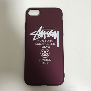 ステューシー(STUSSY)のthelzbth 様専用ページ ワインレッド2点(iPhoneケース)