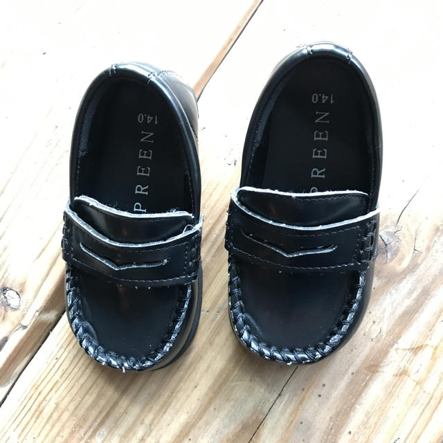 cham様 キッズ/ベビー/マタニティのベビー靴/シューズ(~14cm)(ローファー)の商品写真