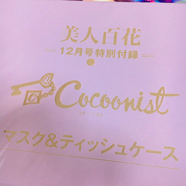 Cocoonist(コクーニスト)のマスク&ティッシュケース レディースのファッション小物(ポーチ)の商品写真