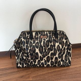 ケイトスペードニューヨーク(kate spade new york)のケイトスペード レオパード バック ハンドバッグ(ハンドバッグ)