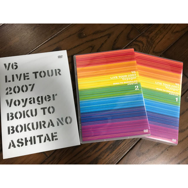 V6(ブイシックス)のV6 DVD 2007 voyager live tour 初回限定盤 エンタメ/ホビーのタレントグッズ(アイドルグッズ)の商品写真