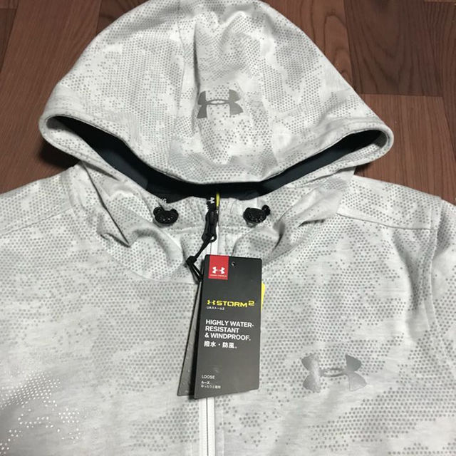 UNDER ARMOUR アンダーアーマー パーカー シルバージャケット XXL