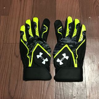 アンダーアーマー(UNDER ARMOUR)のアンダーアーマー バッティング手袋 LG プロ野球選手支給品 数量限定特別販売分(その他)