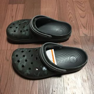 クロックス(crocs)の格安 クロックス サンダル 27cm カモ 2 クロッグ 迷彩 グラファイト(サンダル)