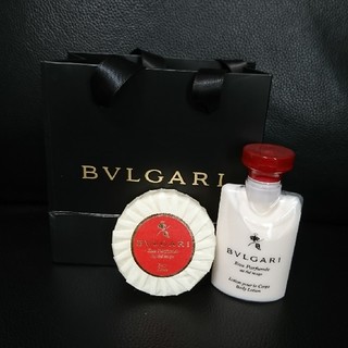 ブルガリ(BVLGARI)のBVLGARI ブルガリ ボディソープ&ミルクセット(ボディソープ/石鹸)