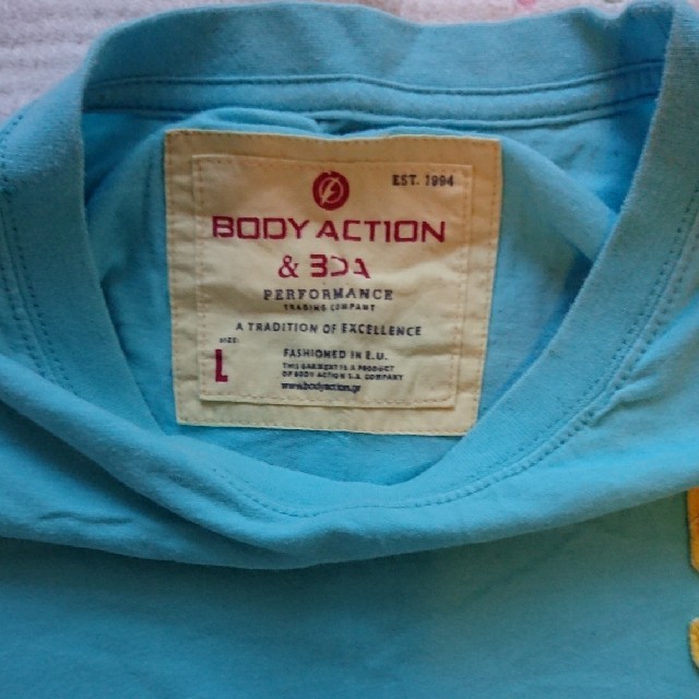 BODY  ACTION  Tシャツ  Lサイズ スポーツ/アウトドアのトレーニング/エクササイズ(その他)の商品写真