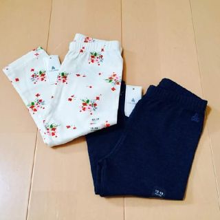 ベビーギャップ(babyGAP)の【値下げ♡2枚セット】80cm Gap baby レギンス ボトムス コットン(パンツ)