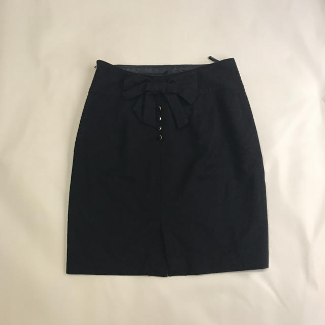 CECIL McBEE(セシルマクビー)のセシルマクビー ウールタイトスカート レディースのスカート(ひざ丈スカート)の商品写真
