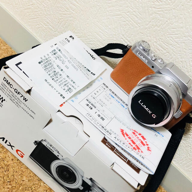 Panasonic(パナソニック)のパナソニック LUMIX gf7wレンズキット  スマホ/家電/カメラのカメラ(ミラーレス一眼)の商品写真