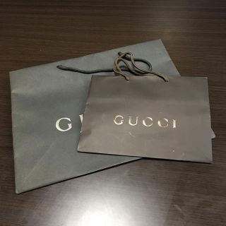 グッチ(Gucci)のGUCCI ショッパー2点セット(ショップ袋)