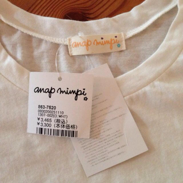 ANAP(アナップ)のANAP minpi グラデロゴTシャツ レディースのトップス(Tシャツ(半袖/袖なし))の商品写真