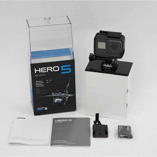 GoPro(ゴープロ)のゴープロ5  goprohero5 black 国内正規品 スマホ/家電/カメラのカメラ(ビデオカメラ)の商品写真