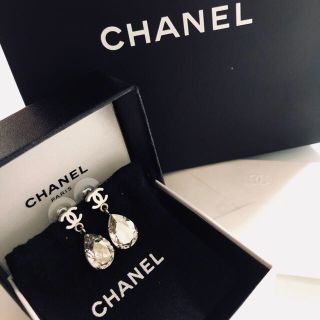 シャネル(CHANEL)のCHANEL ♡ ティアドロップ ピアス(ピアス)