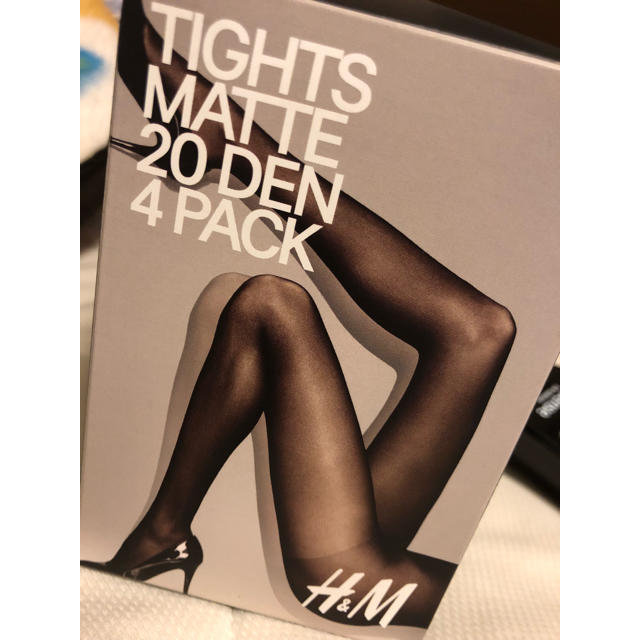 H&M(エイチアンドエム)のＨ＆Ｍ 黒ストッキング20デニール レディースのレッグウェア(タイツ/ストッキング)の商品写真