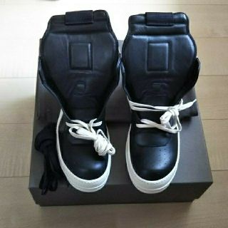 リックオウエンス(Rick Owens)のRick Owens GEOBASKET/BK MILK WB ジオバスケット(スニーカー)