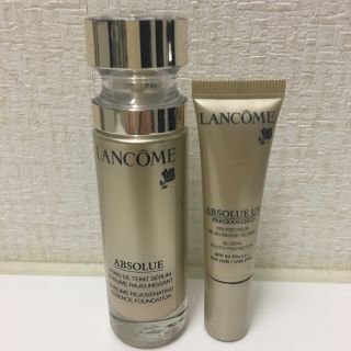 ランコム(LANCOME)のBObさま専用 アプソリュ リキッド 100P 下地サンプルつき(ファンデーション)