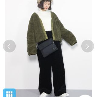 ダブルクローゼット(w closet)の週末限定値下げ ダブルクローゼット＊ボアアウター(ブルゾン)