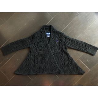 ラルフローレン(Ralph Lauren)のラルフローレン 4T(110cm) 黒 カーディガン 美品(カーディガン)