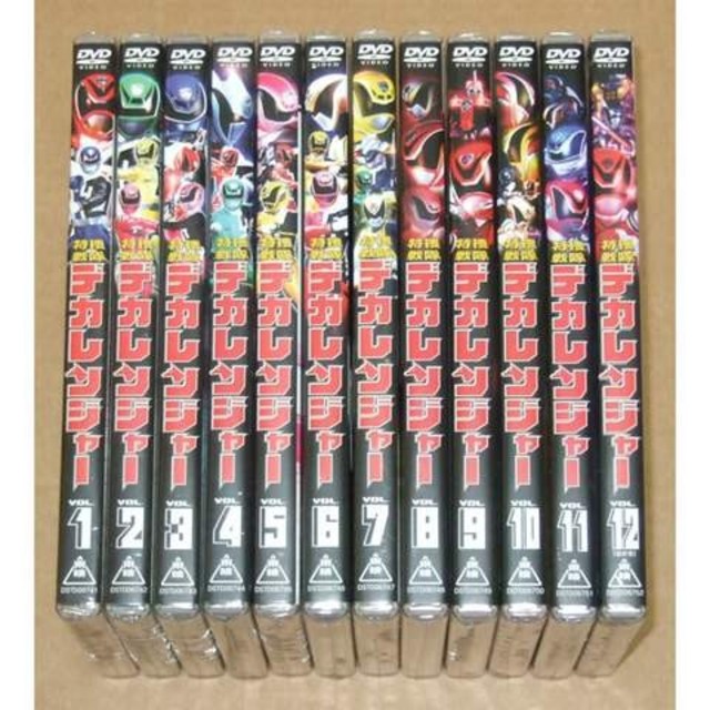 新品 特捜戦隊デカレンジャー DVD 初回全12巻の通販 by AMULETTE's