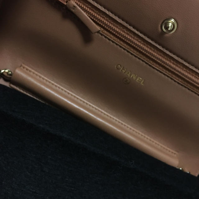 CHANEL(シャネル)のA★★さま専用シャネルチェーンウォレット未使用♡ナチュラルラムスキン エンタメ/ホビーのコレクション(その他)の商品写真