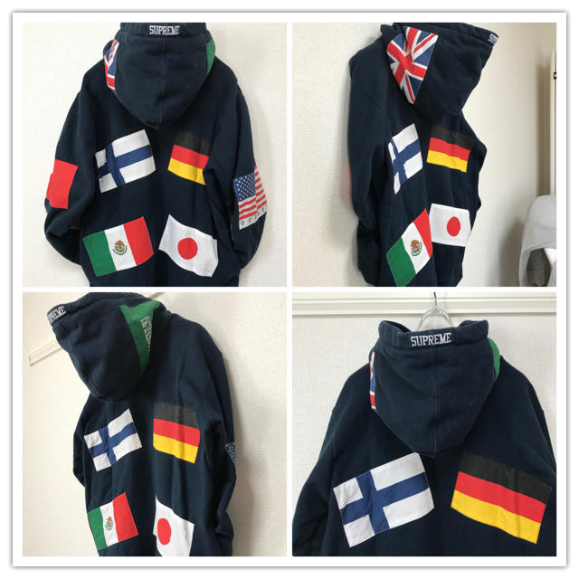 Supreme - 名作❗️Supreme国旗パーカー 希少❗️Mサイズの通販 Supreme - 名作❗️Supreme国旗パーカー 希少❗️Mサイズの通販