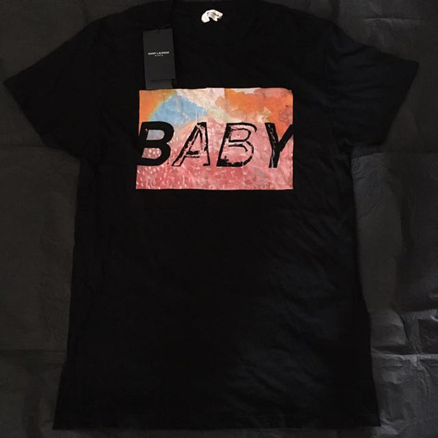 saint laurent サンローラン BABY Tシャツ S ジヨン 三代目