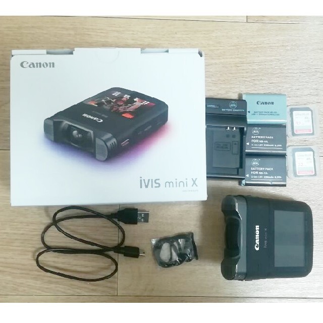 魅力的な mini 【たまゆか】ivis - Canon x SDカード＋おまけ付き 本体 ビデオカメラ