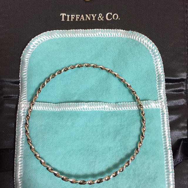 Tiffany & Co.(ティファニー)のレア！ティファニー シルバー バングル レディースのアクセサリー(ブレスレット/バングル)の商品写真